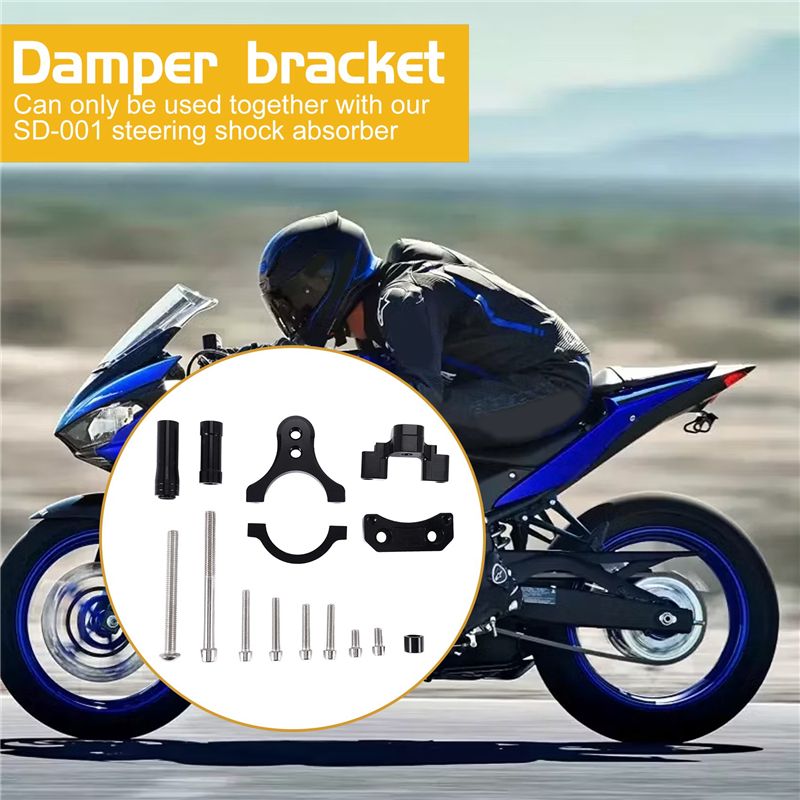 DHBH Cnc Motorcycle Damper Ste - огляд і ціна Steering Damper Stabilizer Kit Cnc