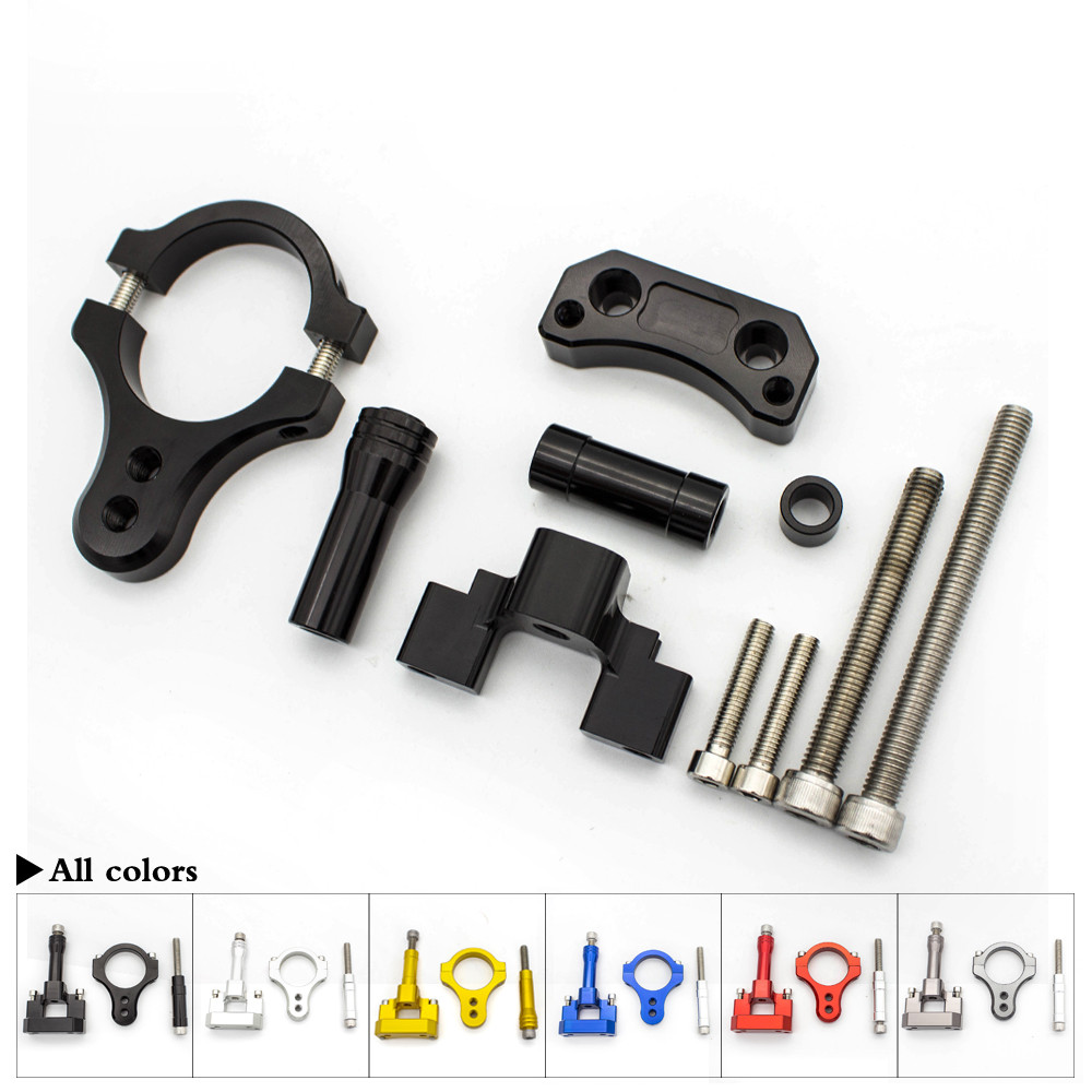 CNC Aluminum Motorcycle Steeri - огляд і ціна Steering Damper Stabilizer Kit Cnc