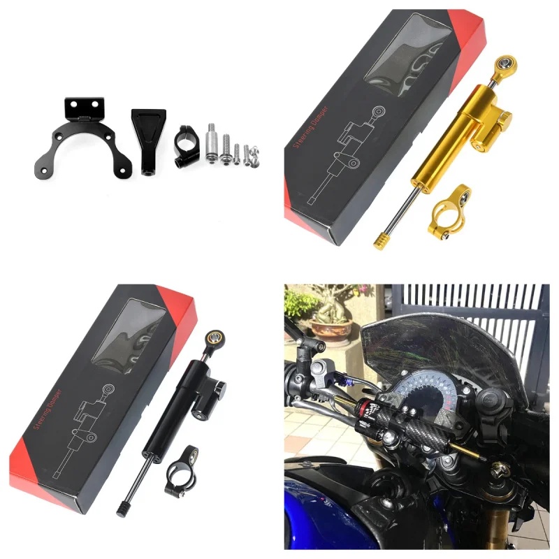 Fiber Carbon Steering Damper S - огляд і ціна Steering Damper Stabilizer Kit Cnc