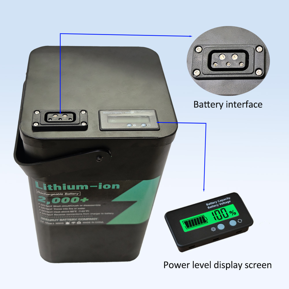 48v 42Ah 55Ah Lithium Ion Batt - огляд і ціна 72V 30Ah Lifepo4 Battery Pack