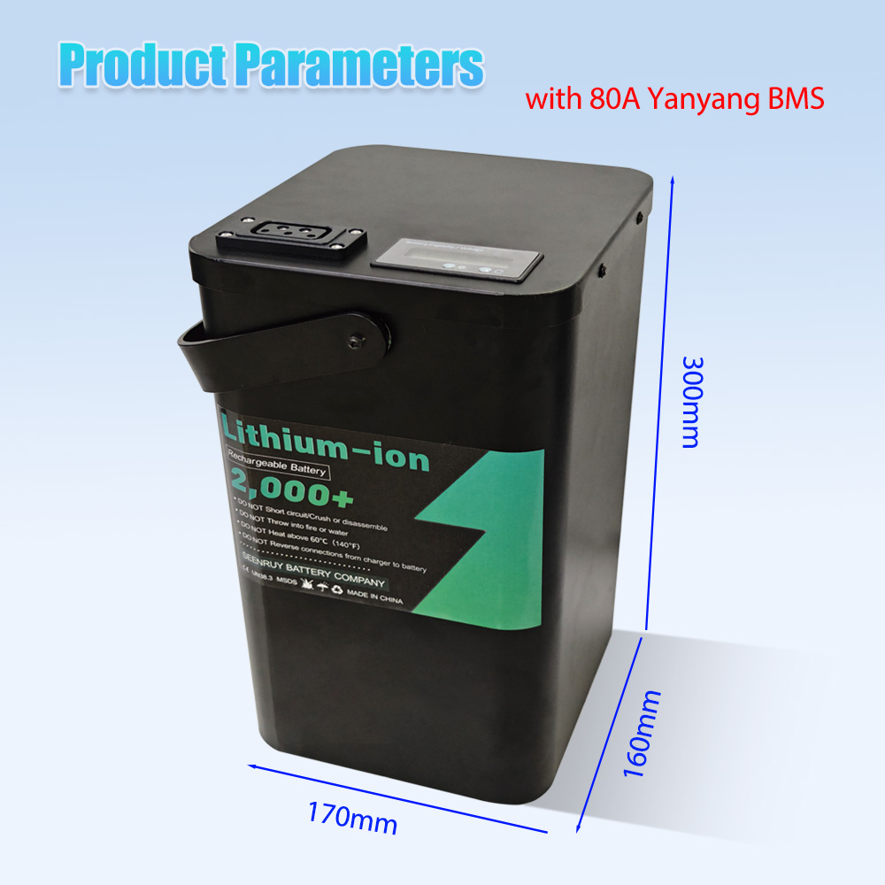 48v 42Ah 55Ah Lithium Ion Batt - огляд і ціна 72V 30Ah Lifepo4 Battery Pack